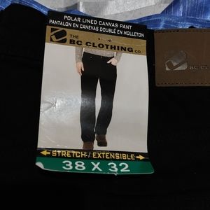 Polar Lined Canvas Pants